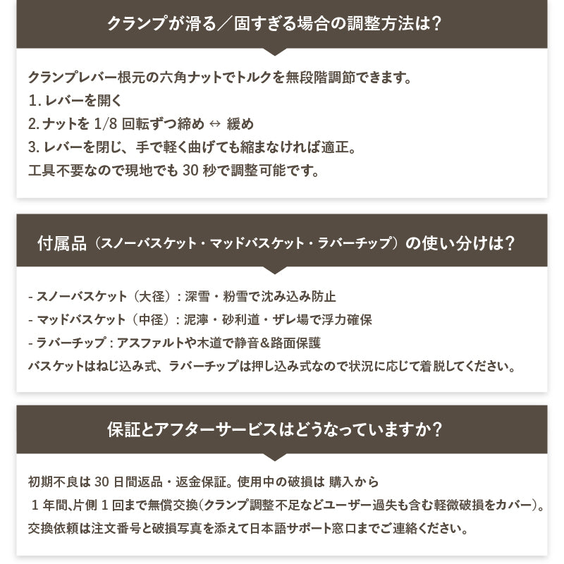 カーボン トレッキング ポール 超軽量 193g 2本セット 62–135cm無段階調整 コンパクト